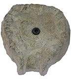 Wasserkaskaden Quellschale Fulda Granit Quelle, Grau/Grün, 42 x 41x 9 cm
