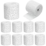 VAIGU:OA Gibsbindenden zum Basteln - 10 Rollen 5cm*270cm Gipsbinden Gipsabdruck Set, Gipsbinde Rolle Schnell Trocknend für der Medizin oder im Modellbau Baby Bauch Modellbau Kunst