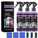 Neue Upgrades - Hochwirksamer Schutzbeschichtungsspray fürs Auto, 3-in-1-Hochschutz-Schnellbeschichtungsspray, Kratzerentfernungsset, Quick Shine Detailer Spray, Trim Coat Shine Armor (3PCS)