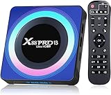 TV Boxen Android 13.0 mit 4GB RAM 32GB ROM RK3528 Quad-Core Unterstützung 8K/WiFi6/HDR10+/2.4GHz+5GHz Dual-WiFi/Bluetooth 5.0/LAN 100M Ethernet/3D/H.265 Smart Boxen
