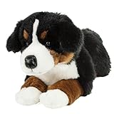 Teddys Rothenburg Kuscheltier Berner Sennenhund 45 cm liegend braun/schwarz/weiß Plüschbernersennenhund Uni-Toys