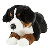 Teddys Rothenburg Kuscheltier Berner Sennenhund 45 cm liegend braun/schwarz/weiß Plüschbernersennenhund Uni-Toys