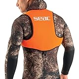 Seac Weight Vest, Tauchweste mit Bleitaschen für Unterwasser-Speerfischen, Freitauchen und Schnorcheln