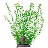 Kathson Kunststoffpflanzen für Aquarien | Künstliche Aquarienpflanzen | XXL Aquarium-Deko 52 cm - Hochwertige Fischbecken Dekorationen