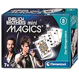 Clementoni Ehrlich Brothers miniMagics Der Röntgenblick - Zauberkarten für Kinder ab 7 Jahren - Mini-Zauberkasten als Einstieg in die Magie & Illusion - 59389