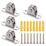 KCNOFNC Umlenkrolle Seilrolle mit Kugellager, Umlenkrollen für Seile, Sonnensegel, Gewächshaus, Baldachin, 4 Stück