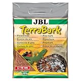 JBL TerraBark 71021 Bodensubstrat, für Wald und Regenwaldterrarien, Pinienrinde, 2 - 10 mm, 5 l