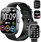Smartwatch Herren Damen, 1,91' HD Smartwatch Damen mit Telefonfunktion, Smart Watch Fitnessuhr 113+ Sportmodi, IP68 Wasserdicht, Sportuhr mit Herzfrequenz Schlafmonitor Schrittzähler, für Android iOS