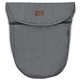 ABC Design Beindecke Diamond Edition - ideal für die Übergangszeit - kompatibel mit allen ABC Design Kinderwagen - waschbares Material - Farbe: asphalt