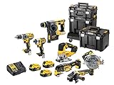 DCK755P3T XR Bürstenloses 7-teiliges Set 18 V 3 x 5,0 Ah Li-Ion
