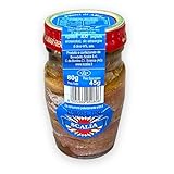 80gr Sardellenfilets in Olivenöl extra vergine aus Italien Sizilien filetti di alici