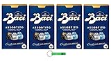 Baci Perugina Sortiert Pralinen 4x200g – Assortito Pralinen Schokolade Extra gefüllte dunkle mit Haselnüssen + Beni Culinari Kostenloser Schlüsselanhänger