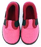 Beck Unisex Kinder Bobby Hausschuhe, Pink, 27 EU