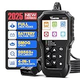 VDIAGTOOL VD30 Pro OBD2 Diagnosegerät Auto, OBD-ii Diagnosewerkzeuge für Alle Fahrzeuge, EOBD Motor Fehlerauslesegerät Kfz mit OBD Vollständigen Funktionen, Kfz Auslesegerät für Alle OBD 2 Autos