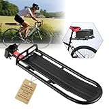 Valchoose Universal-Fahrradgepäckträger, Aluminium Fahrradgepäckträger, Schnell Lösbar, Hoch Belastbar (9kg) für MTB, Rennrad, EBike