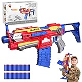 VATOS Elektrische Spielzeug Pistole für Kinder - Automatisch Blaster Spinne Gun Sniper 40 Foam Darts, Elektrisch Sniper Gewehr Toy Foam Blaster Geschenke für Jungen Mädchen 6 7 8 9 10 Jahre alt Kinder