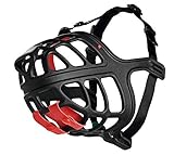 HUNTER ALBURY Hundemaulkorb, mit herausnehmbarem Giftköderschutz, 4, schwarz