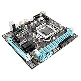 Fabater Desktop-Motherboard, H61 6 USB2.0 DDR3 M.2 NVMe NGFF 100 Mbit/s LAN Micro ATX Gaming-Motherboard für LGA1155 Sockel I3 I5 I7