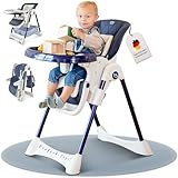 Baby-Hochstuhl [Kinder ab 6 Monate] Kinderstuhl – Stuhl klappbar & höhenverstellbar mit abnehmbarem Tisch | Babystuhl, Kinderhochstuhl, Babyhochstuhl | Hochstühle, Sitze & Zubehör EINFACH-ENGEL