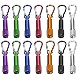 14Pcs Mini Taschenlampe Schlüsselanhänger, LED Schlü Sselanhänger Taschenlampe Aluminium Kleine, Handlampe/Taschenlampe Kinder für Outdoor Camping Radfahren Kindergeburtstag [Energieklasse A+++]