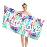 Watreketal Mehrzweck Sanddichtes Mikrofasertuch Schnell Trocknend Tragbar Faltbar Strandzubehör Für Erwachsene Sanddichtes Strandtuch
