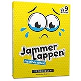JAMMERLAPPEN - Das dramatisch lustige Kartenspiel bis Einer weint | Wichtelgeschenk | Familienspiel | Geburtstagsgeschenk | Reisespiel