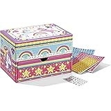 Totum Unicorn Mosaik Box Bastelset Schmuckkästchen im Einhorn Design mit Mosaiksteinen bekleben 071544 Mehrfarbig H: 10,00 cm L: 15,00 cm B: 10,00 cm