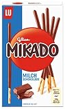 6x Mikado - Milchschokolade, Sticks mit Schokolade - 75g