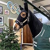 Fleece Kapuze für Pferd und Pony | Kuscheliges Polarfleece | Verstellbar/Hält trocken und sauber | Premium Qualität von Snuggy Hoods | Reißverschluss-Version | 5 Farben, 10 Größen