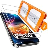 TOCOL für iPhone 14 für Panzerglas, Full Screen Auto-Installation 9H Härte folie Stoßfest Kratzfest Anti-Fingerabdruck Anti-Öl Anti-Bläschen Schutzfolie für iPhone 14, Kompatibel mit Hülle, 2 Stück