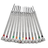 DOITOOL 13-Teiliges Set Reparaturwerkzeuge für Uhren Reparatur von Uhren Ratsche repair kit werkzeug-set werkzeugtasche Mini-Reparatur-Schraubendreher kleines Schraubendreher-Set Eisen