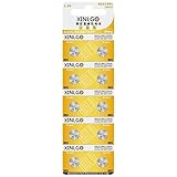 Taozoey 50 Stück AG3 LR41 1.5V Alkaline Knopfzelle Batterien