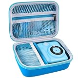 Againmore Kinder Kamera Tasche Kompatibel mit GREENKINDER/for Uleway/for Gofunly/for NUOTUN Digital Kamera. Sofortbildkamera Aufbewahrungsbox (nur Tasche) (Blau)