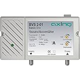 Axing BVS 2-01 Hausanschlussverstärker 25 dB für Kabelfernsehen digital (47-862 MHz)