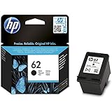 HP 62 (C2P04AE) Original Druckerpatrone Schwarz für HP ENVY 55xx, 56xx, 7640, HP OfficeJet 200, 250, 57xx