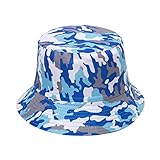 Fischerhut, Fischerhut, Sonnenbecken, Baseballkappen, Schlapphut, für Kinder, hellblau, Einheitsgröße