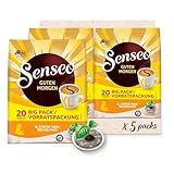 Senseo ® Pads Guten Morgen XL - Kaffee RA-zertifiziert - 5 Vorratspackungen x 20 Becherpads