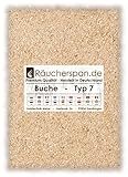Räucherspan.de - Räucherspäne aus Buchenholz Typ 7 2kg, 0,5-1,5mm, für Räucherschnecke und Räucherschrank