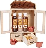 BRUBAKER Cosmetics Bade- und Pflegeset Schokolade im Holzschrank