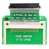 Merory Card Kompakt auf 50-poliger 4,6 cm Festplattenadapter für