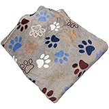 Nobby 60882 Hundedecke Classic Lissi hellgrau L x B: 100 x 150 cm, L, hellgrau