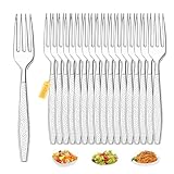 Plastikbesteck, 200 Stück Plastikgabeln, Party Besteck Plastik, Party Besteck Wiederverwendbar für Familie Partys Geburtstagsfeiern Hochzeiten