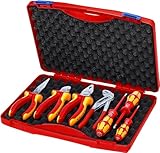 Knipex Werkzeug-Box 'RED' Elektro Set 2 00 21 15