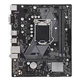 Zunate H310M F R2.0 Computer-Motherboard, LGA 1151 DDR4 Micro ATX Motherboard mit PCIe 3.0 und VGA-Ausgang, Serial ATA III-Anschlüsse, Für Core-CPUs der 8. und 9. Generation