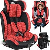 KIDIZ® Autokindersitz Triangle Premium Kindersitz mit Isofix Kinderautositz | Autositz Sitzschale | 9 kg - 36 kg 1-12 Jahre | Gruppe 1/2/3 | universal | zugelassen nach ECE R129/03