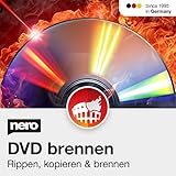 Nero DVD Brennen und DVD Kopieren | Nero Burning ROM 2026 | Brennprogramm | CD Brenner Software | Brennen - Kopieren - Sichern | Unlimitierte Lizenz | 1 PC | Windows 11 / 10 / 8 / 7