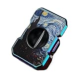 JDIME Kreatives V-förmiges scharfes Zigarrenschneider, Messer, Zigarettenzubehör, Geschäftsgeschenk (D)