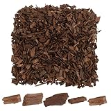 IWOWHERO Milde Französische Eichenchips für Rotwein Home Brewing Zubehör Whiskey Brauen Aromatische Weinveredelung Natürliches Holz für Verbesserten Geschmack und Textur