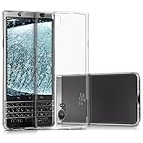 kwmobile Hülle kompatibel mit BlackBerry KEYone (Key1) - Silikon Handyhülle transparent - Handy Case in Transparent