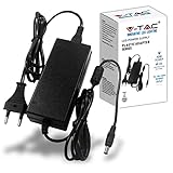 V-TAC Netzteil 12 V 42 W 3,5 A mit 2,1 Klinke für Kameras, LED-Streifen, Modem - Transformator 12 V Plug & Play mit Stromstecker Haus für Bildschirme, elektronische Geräte - Eingang AC 100-240 V